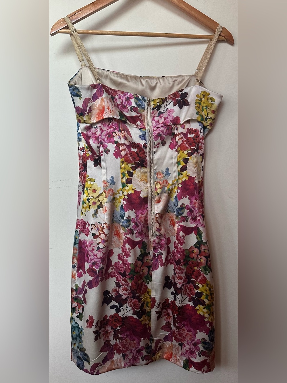 Dolce & Gabbana D&G Silk Bodycon Floral Dress Size 44 - Picture 11 of 14